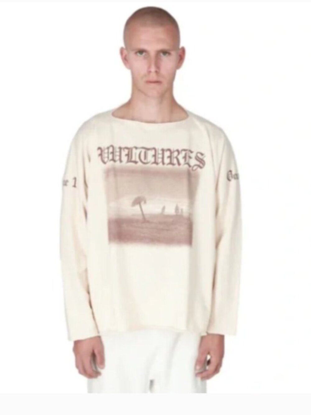 NEW Yeezy Gosha Vultures Long Sleeve